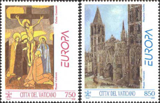 Vatican C3-C4, C6-C8 MHR Air Mail Stamps  Europe - Vatican City, Air Mail  Stamp / HipStamp